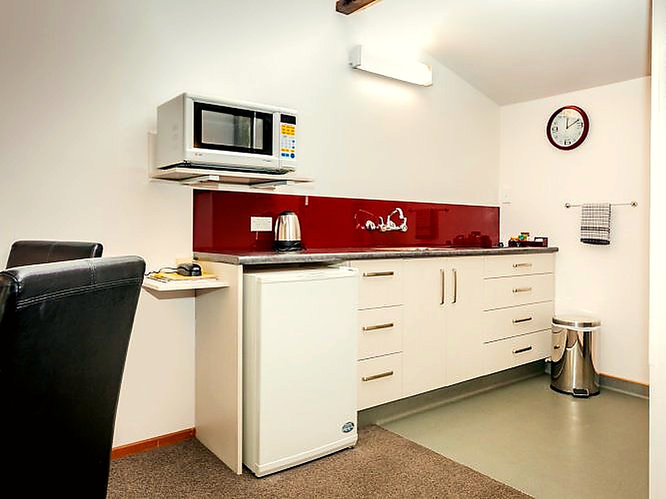Full fitted kitchen in the new one-bedroom apartment